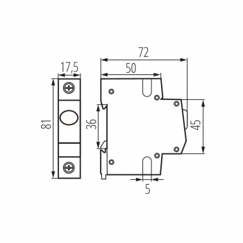 Preview: Spannungsanzeiger KLI-G (Grün)